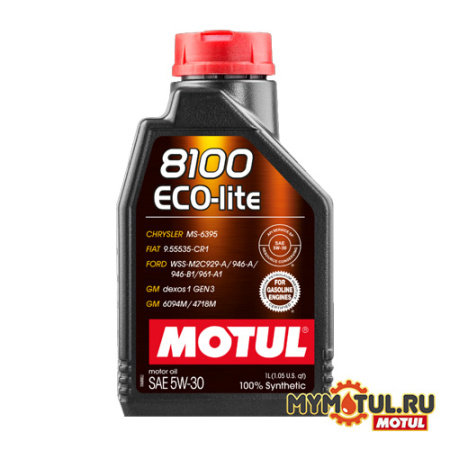 MOTUL 8100 Eco-lite 5W30 1л